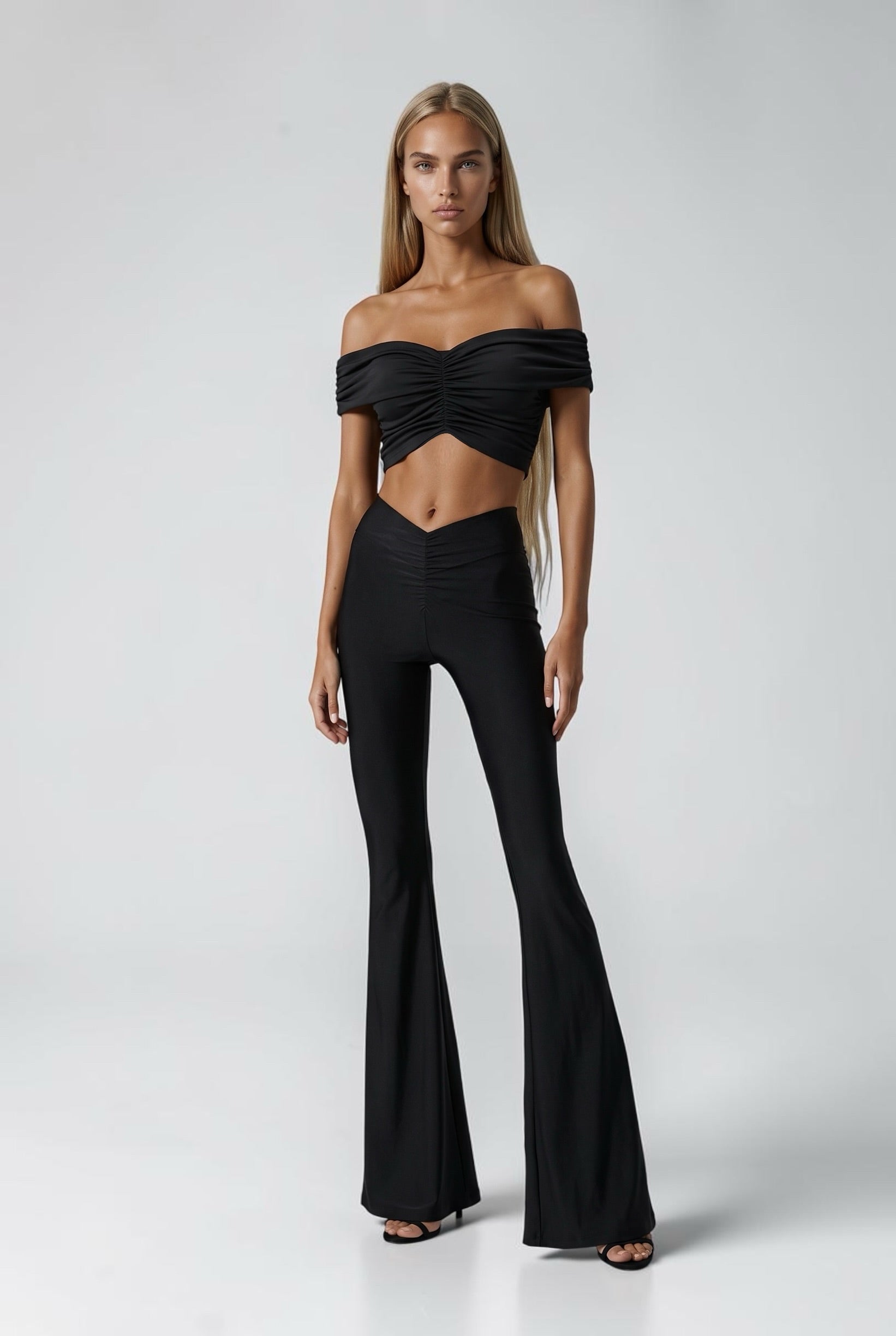Set Goddess BL x Pantaloni Wide Leg