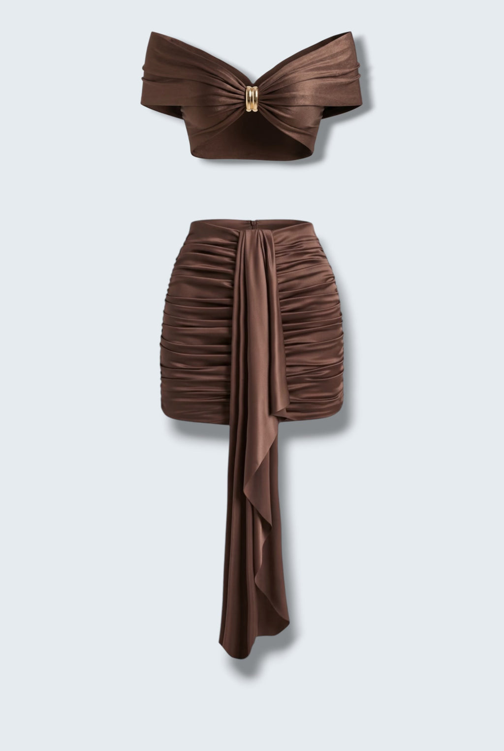 Set Top Bad Girl x Fustă Mini Venus