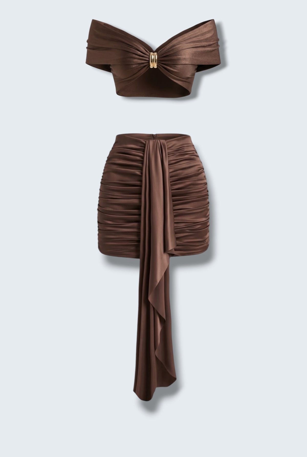 Set Top Bad Girl x Fustă Mini Venus