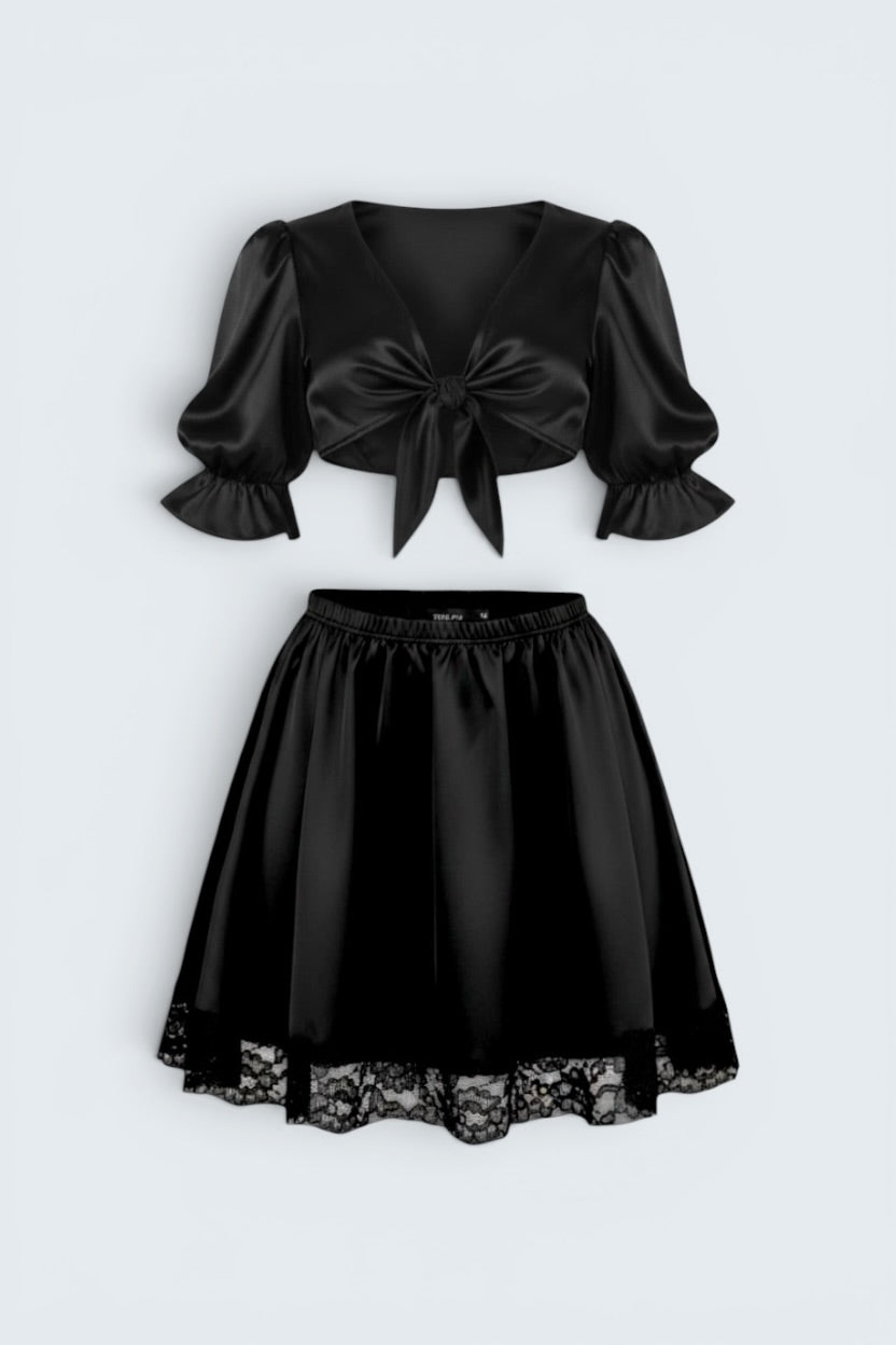 Set Dolce x Mini Fustă Lace