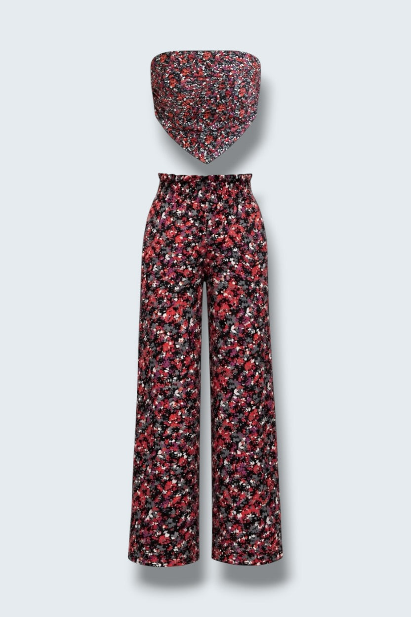 Set Give&Shine Scarf x Trousers