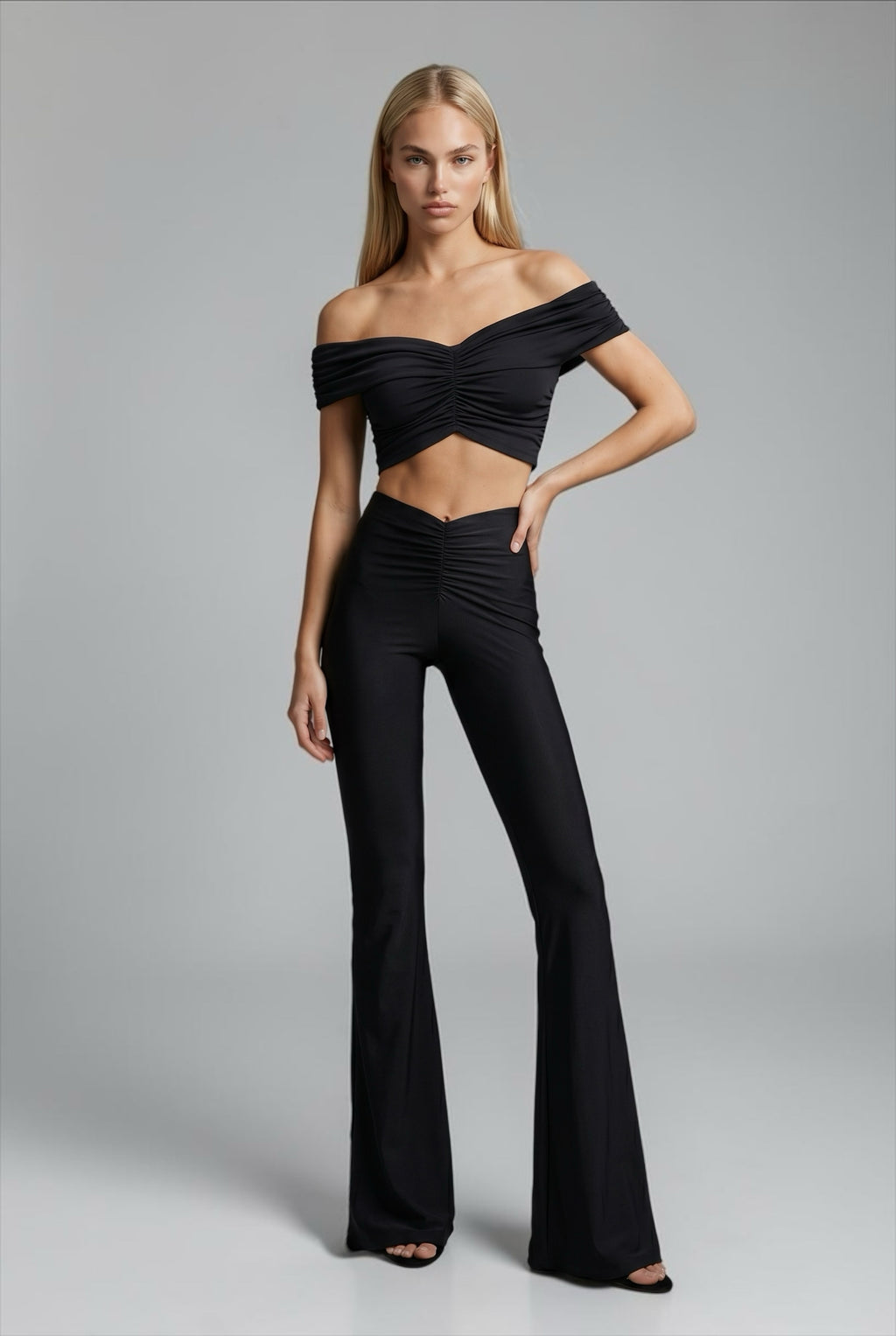 Set Goddess BL x Pantaloni Wide Leg