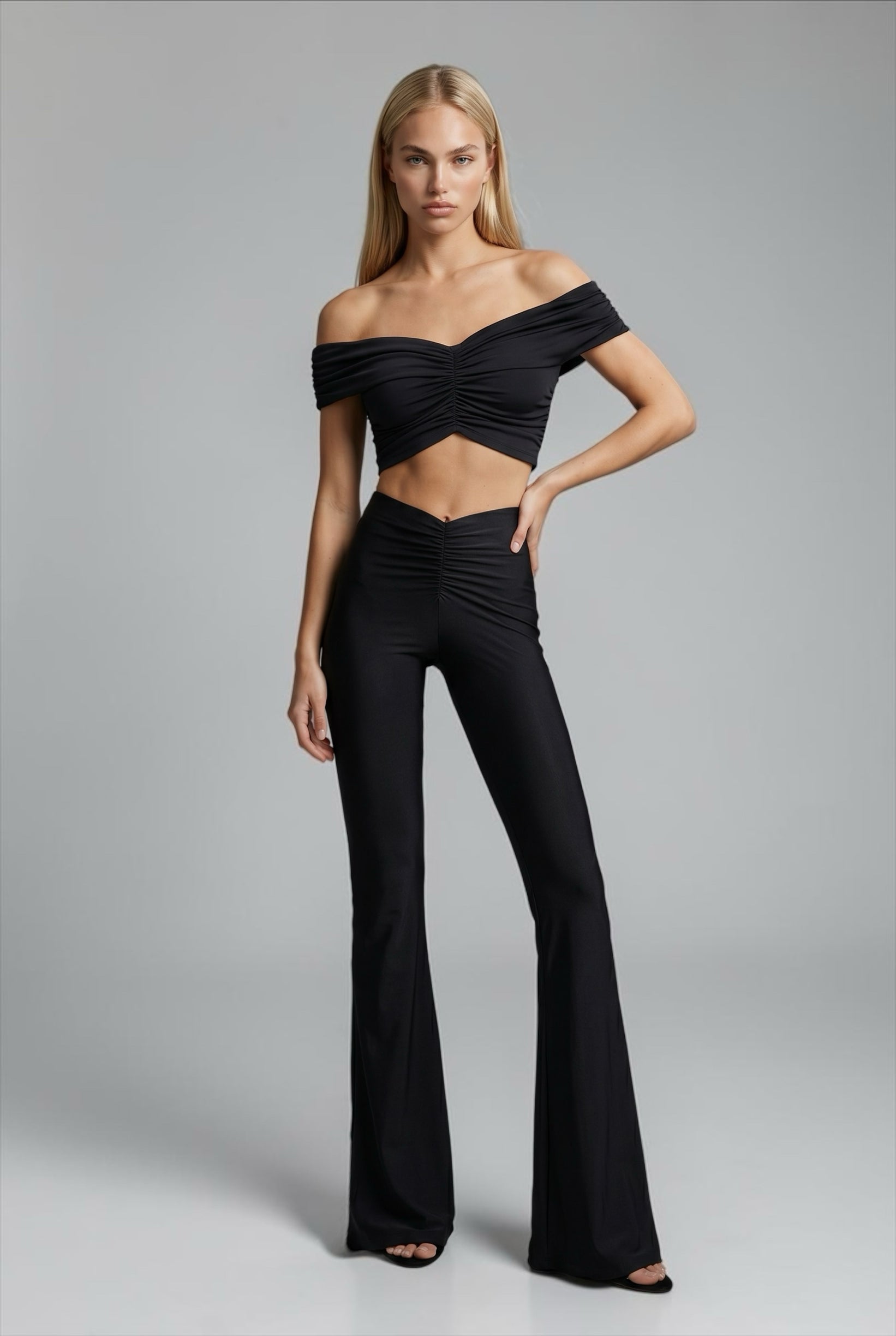 Set Goddess BL x Pantaloni Wide Leg