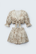 Set J’ADORE Beige x Shorts