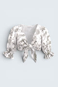 Shirt with Puff Sleeves J'ADORE Grey